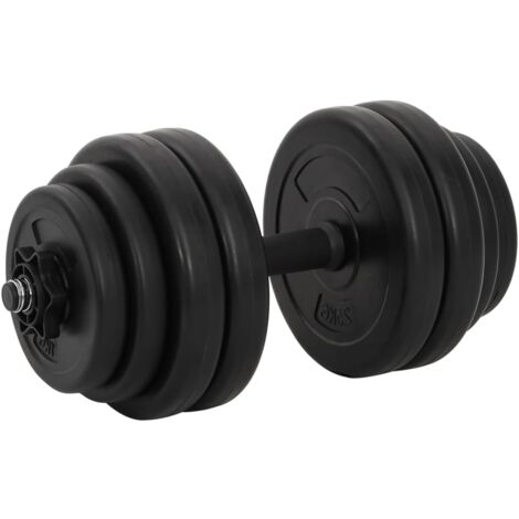 Juego de mancuernas 15 kg vidaXL