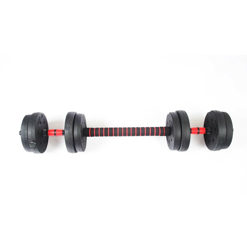 

Juego de Mancuernas y Pesas Ajustables 15 kg 2 en 1 Serie 300 4 Discos 2 kg y 4 Discos 1,5 kg - keboo