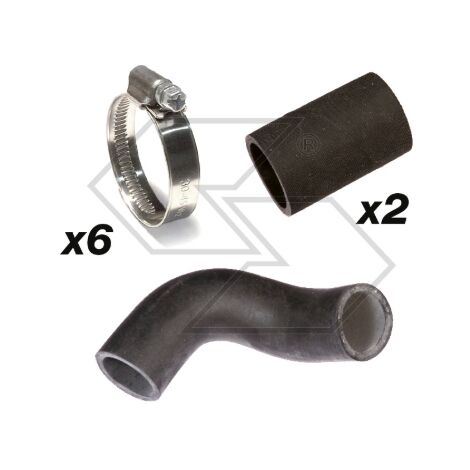 Juego de manguitos para tractor agrícola FIAT RUBBER 446/DT - 570/DT - 670/DT