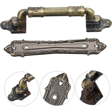 Juego de manija de puerta industrial con llave y doble timbre, moderna, mate, para puerta de paso, con filtro, para garaje, armario, timbre de aleación ultrafina.