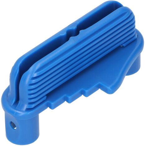 Juego de medición multifuncional: calibre de marcado para carpintería, taladrado y montaje ABS azul, 10,2 cm incluye herramienta de centrado para agujeros en madera.