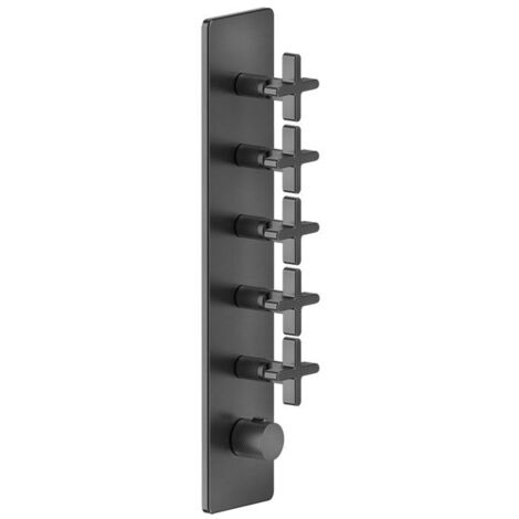 Juego de montaje listo Gessi Inciso+ para termostato oculto de