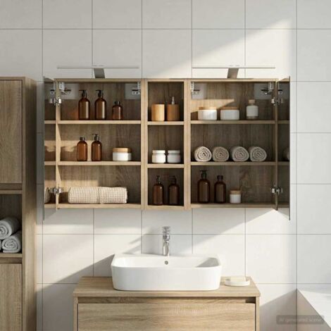 Juego de Muebles de Baño 3 pcs 106 x 16 x 62,5 cm