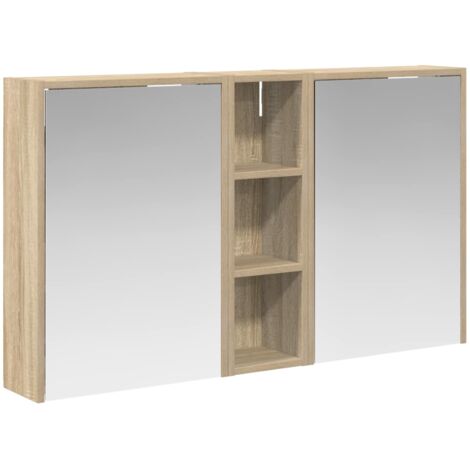 Juego de Muebles de Baño 3 pcs 106 x 16 x 62,5 cm