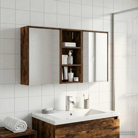 Juego de Muebles de Baño 3 pcs 116 x 16 x 62,5 cm
