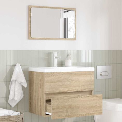 Juego de muebles de baño Roble  Madera contrachapada