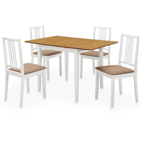 Juego de muebles de comedor 5 piezas MDF