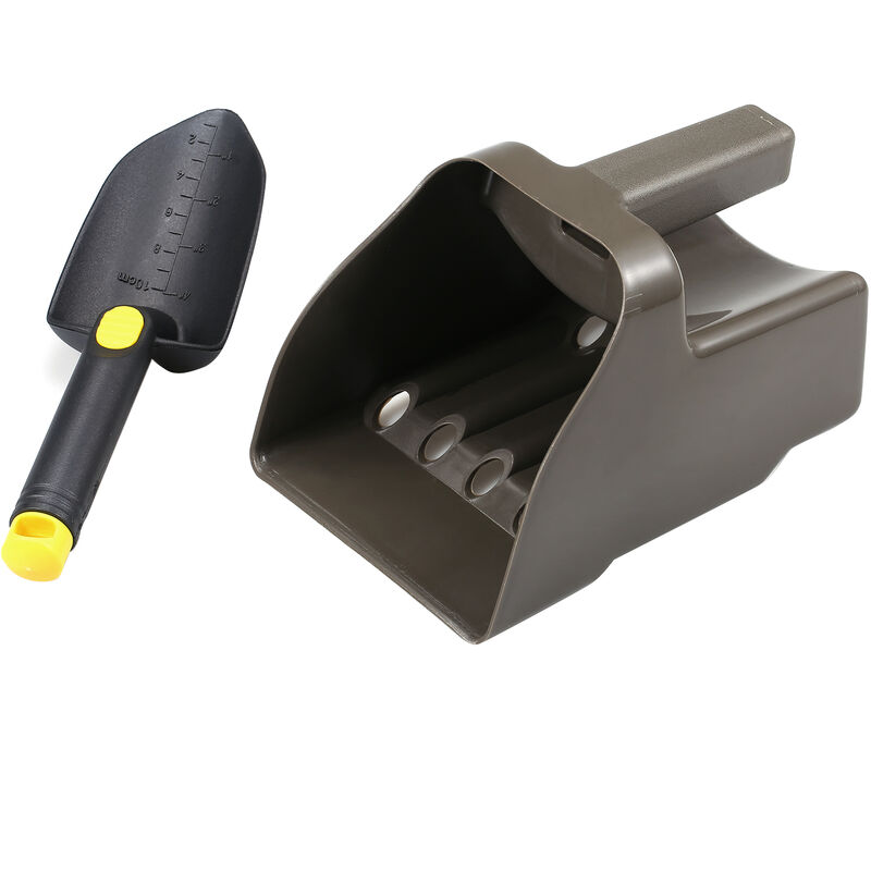 

Juego de pala y pala para arena Accesorios para herramientas de excavacion, para deteccion de metales y busqueda de tesoros