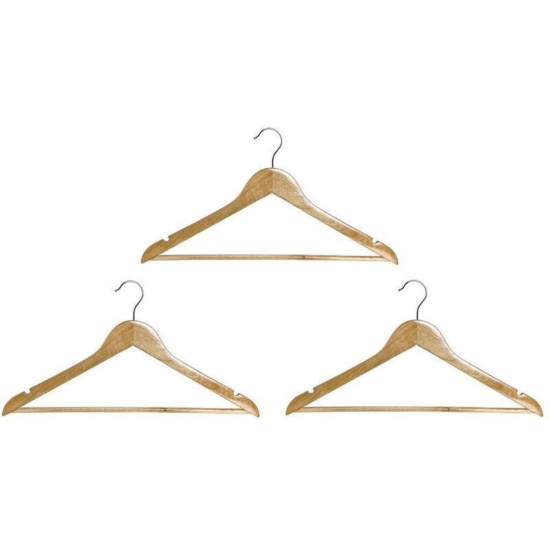 

Juego de Perchas DKD Home Decor Madera (45 x 1.3 x 22 cm) (3 pcs)