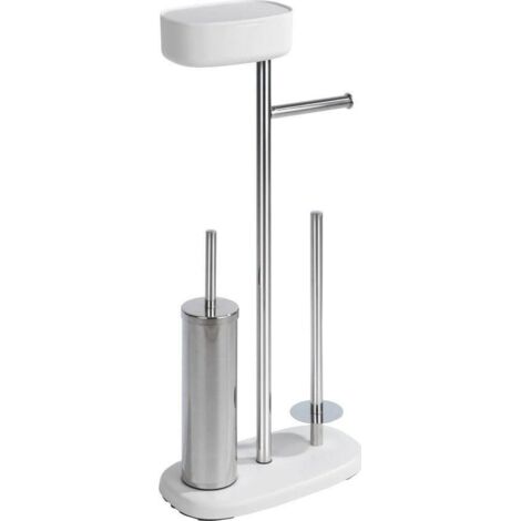Juego de pie para WC con caja Rivazza blanco Wenko