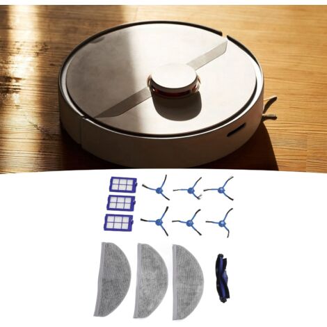 Juego de piezas de repuesto para la aspiradora robot RoboVac X8, que incluye cepillo principal, cepillo lateral, filtro y mopa de ABS.