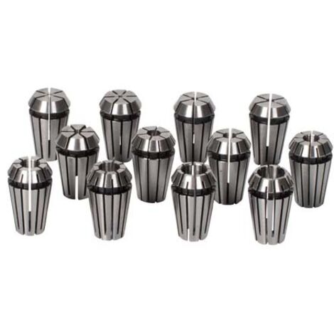 Juego de pinzas 5C, ER 16 DIN 6499 1-12 mm, 12 piezas OPTIMUM