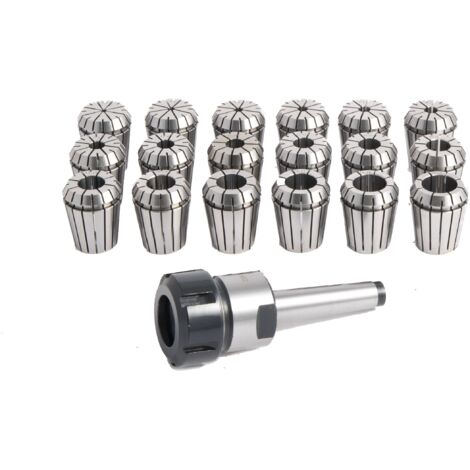 Juego de pinzas con portapinzas MT 4 / M12 / ER 32 OPTIMUM