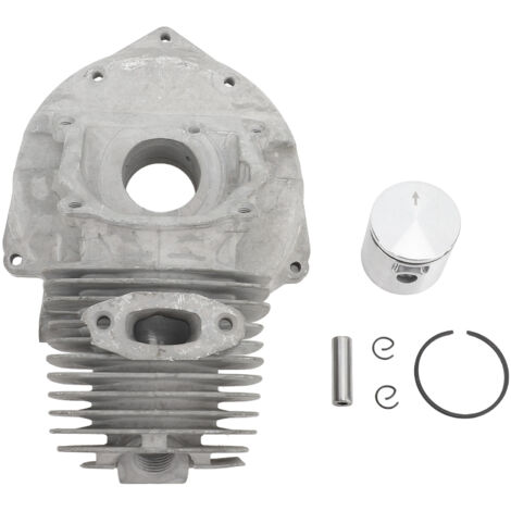 Juego de pistones cilíndricos 4161570R 34 mm aluminio para recortadora Oleo Sparta 25/25TR/26/250/260 Efco 8200/8220/8260