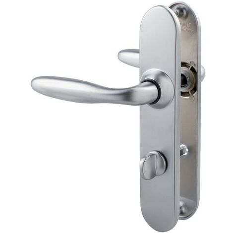 Juego de puertas Opera BEZAULT - Terciopelo cromado - con cerradura - 0512103