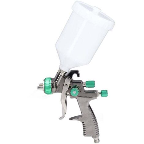 Juego de pulverizador de pintura para coche HVLP, pistola pulverizadora para imprimación de coche, pulverización de superficies de muebles, pintura de pared, recubrimientos de base