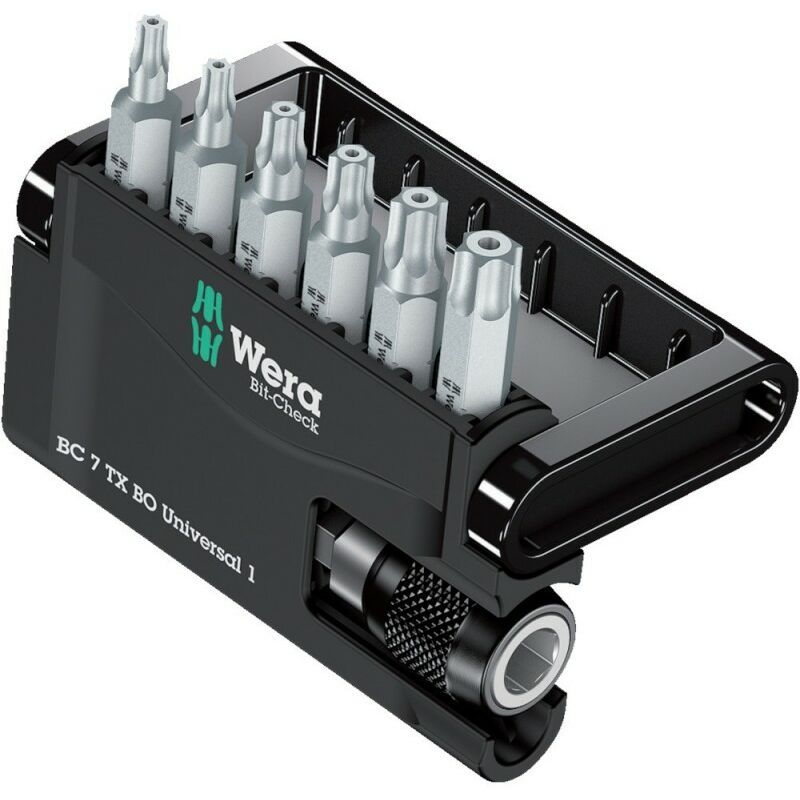 

Juego De Puntas-Check Bit 7 Tx Bo Universal 1 - Wera