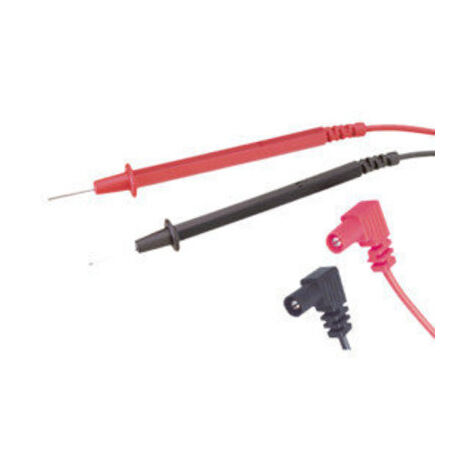 Juego de puntas de prueba inyectadas cable de 750 mm Electro Dh 38.003 8430552062379