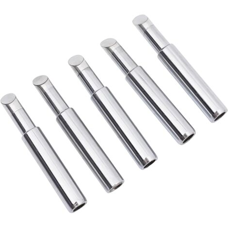 Juego de puntas de soldadura, 5 piezas de repuesto para soldador, puntas de soldadura de aleación niquelada, compatibles con Hakko (900M-T-5C).