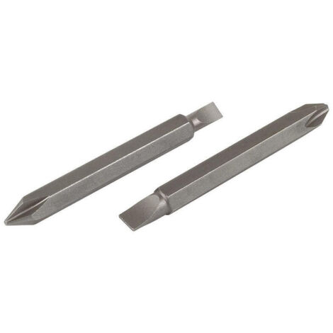 JUEGO DE PUNTAS DOBLES SOLID, 2 PZAS. PZ/RANURA 2408000 WOLFCRAFT