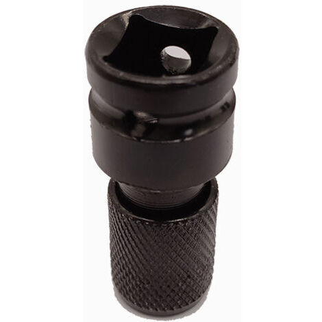 Juego de puntas para destornillador de impacto, 2 adaptadores de vaso Versailles de 1/2" cuadrado a 1/4" hexagonal, para llave de carraca de impacto y portapuntas de destornillador.