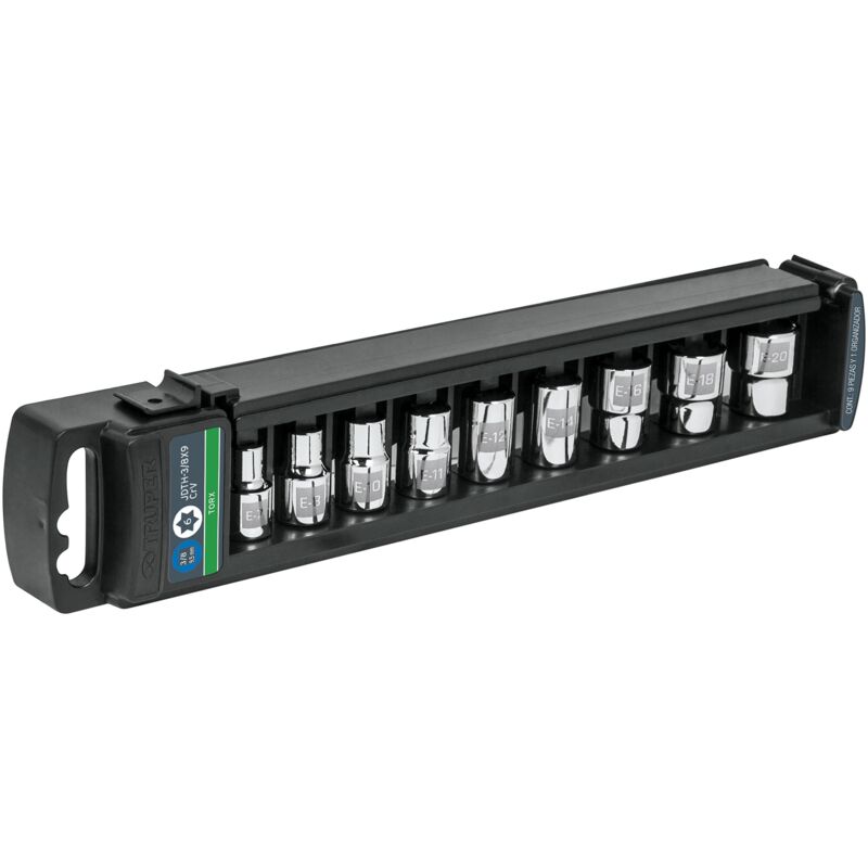 

Juego de puntas torx, 3/8', 9 piezas