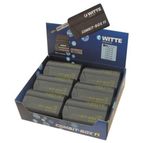 Juego de puntas WITTE COMBIT-BOX 17 17 Piezas