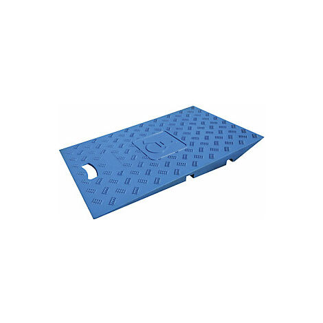 Juego de rampas de silla de ruedas para canaleta para cables  L