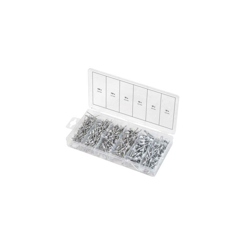 

Juego de remaches KS TOOLS - Acero - 400 piezas - 970.0150