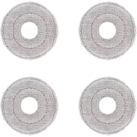 Juego de repuestos compatibles con las aspiradoras Dreame L10s Pro Ultra Heat, X30 Ultra y X30 Pro, que incluye cepillo principal y lateral, filtro, mopa y bolsa para el polvo (4 piezas).