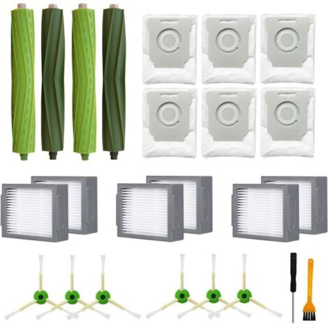 Juego de repuestos para aspiradora iRobot Roomba J7 J7+/Plus I7 I7+I3 I3+I4 I4+I6 I6+I8+E5 E6 E7