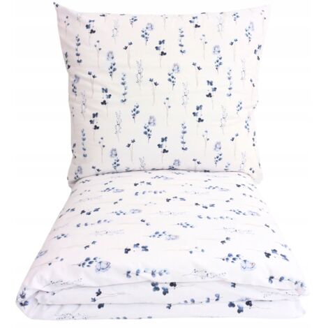 JUEGO DE ROPA DE CAMA DE ALGODÓN 160x200 CON DISEÑO DE FLORES FABRICANTE STRONG 100% ALGODÓN