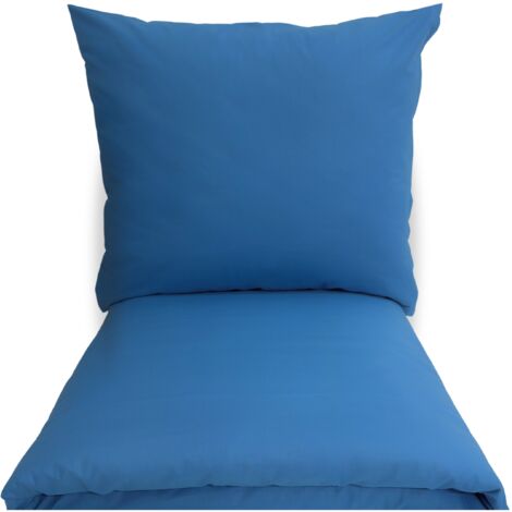JUEGO DE ROPA DE CAMA DE UN SOLO COLOR 200x220 M, 100% ALGODÓN LISO, 3 PIEZAS, POLONIA