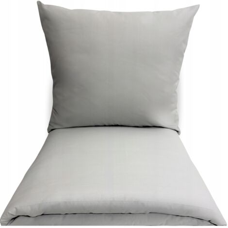 JUEGO DE ROPA DE CAMA DE UN SOLO COLOR 200x220 M, 100% ALGODÓN LISO, 3 PIEZAS, POLONIA