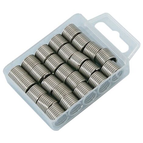 JUEGO DE ROSCAS HELICOIL M10 x 1.5 mm 25 PIEZAS CON ESTUCHE