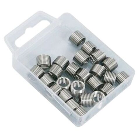 JUEGO DE ROSCAS HELICOIL M8 x 1.25mm, 25 piezas