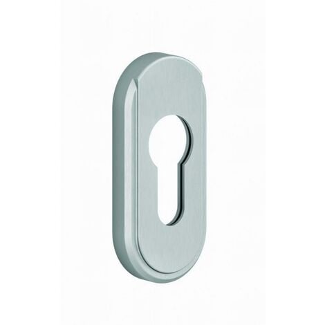 Juego de rosetas estrechas 6454 Vercy AH200 Key i BEZAULT acero inoxidable cepillado - 204810