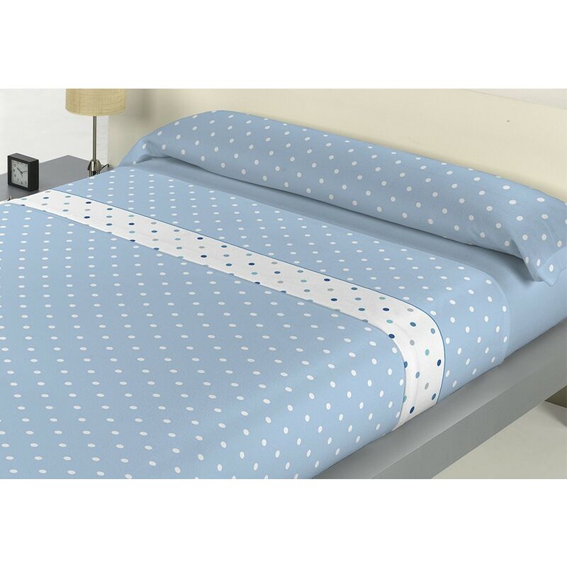 

Juego De Sabanas Pirineo Doble Cara Kelly Azul Cama 105