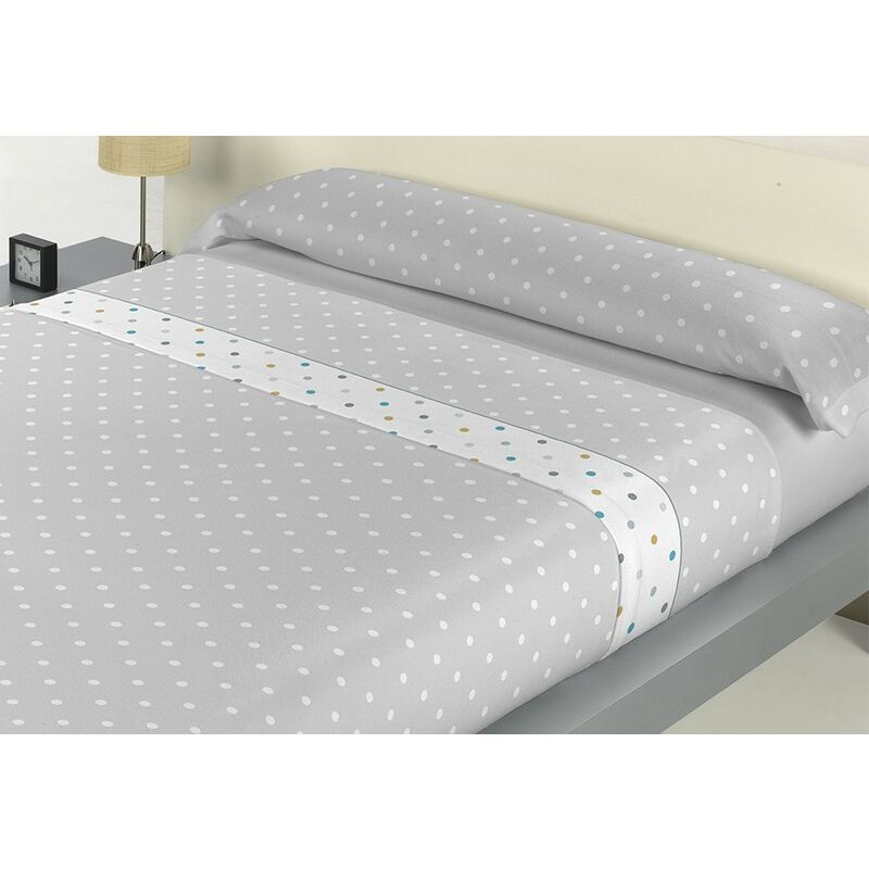 

Juego De Sabanas Pirineo Doble Cara Kelly Gris Cama 105