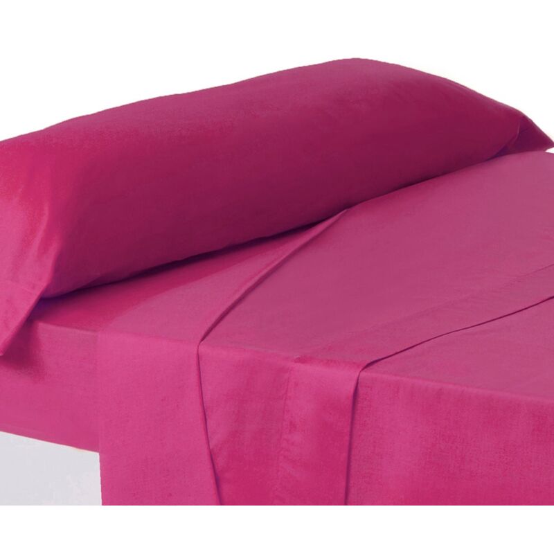 

Juego de sábanas rosas de algodón y poliéster para cama de 90 cm