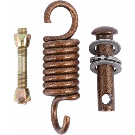 Juego de silla colgante de hamaca de servicio pesado Juego de hamaca colgante de aleación Asiento de columpio Piezas de hardware colgantes Hamaca Gancho colgante de resorte Accesorios para sillas colg