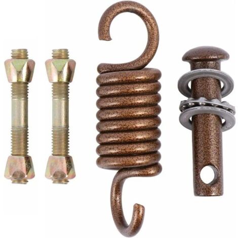 Juego de silla colgante doble robusta, juego de hamaca de aleación, asiento de columpio, piezas de suspensión, ganchos de resorte, accesorios para sillas colgantes de jardín