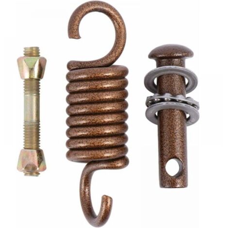 Juego de silla colgante robusta, juego de hamaca de aleación, accesorios para colgar asientos de columpio, ganchos de resorte para sillas colgantes, accesorios para sillas colgantes de jardín