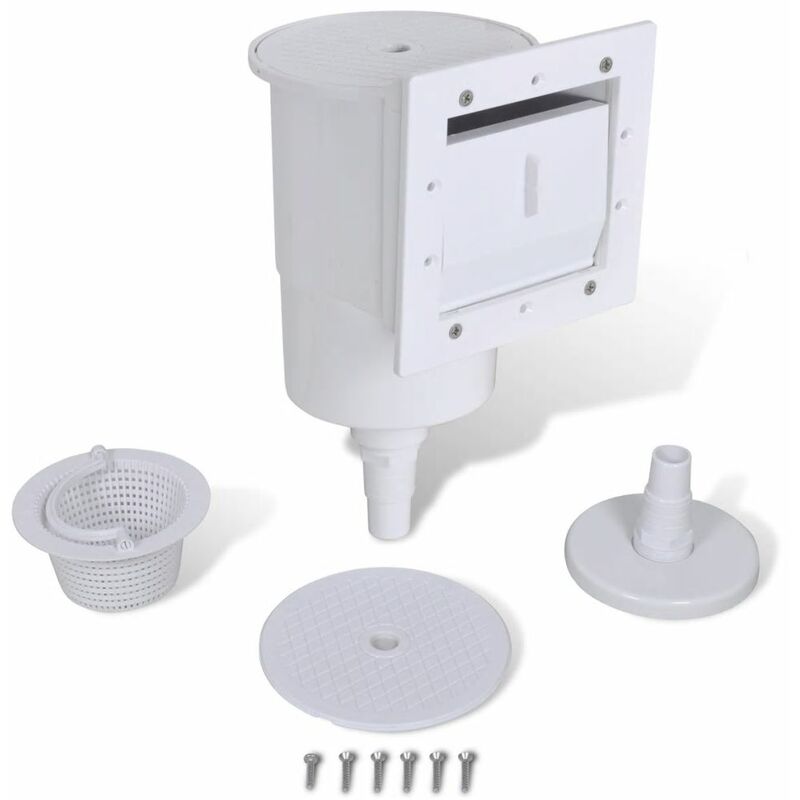 

Juego de skimmer para piscina 8 piezas 21x25x30,5 cm