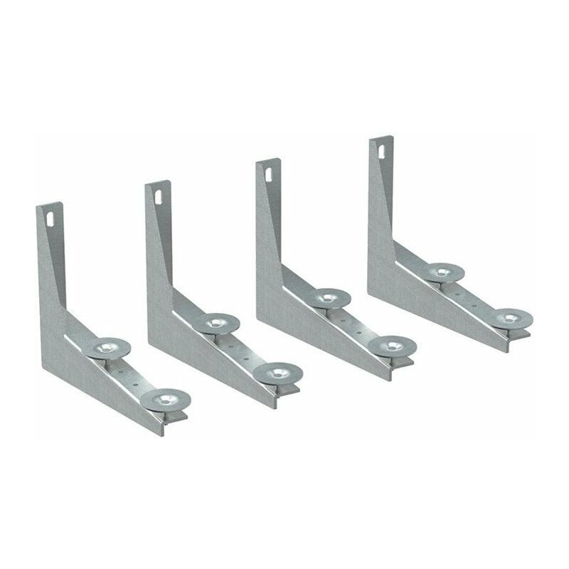 

Juego de soportes de montaje Geberit para sanitarios recreativos, para cuatro grifos de lavabo (4 uds.)