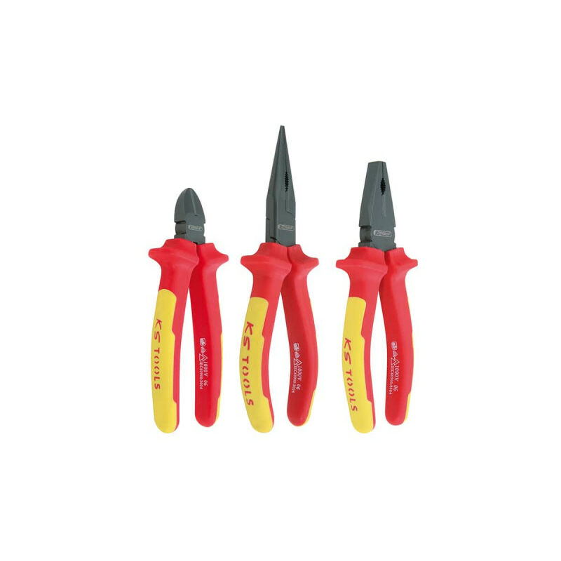 

Kstools - Juego de tenazas aislantes KS TOOLS Ergotorque - 3 uds - 117.1110