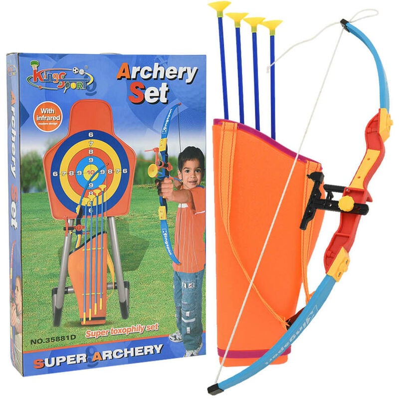 

Juego de tiro con arco de arco y flecha para niños con diana