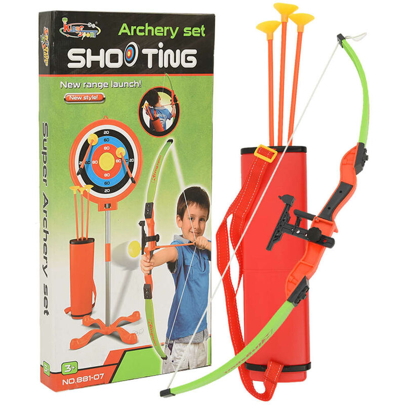 

Juego de tiro con arco de arco y flecha para niños con diana