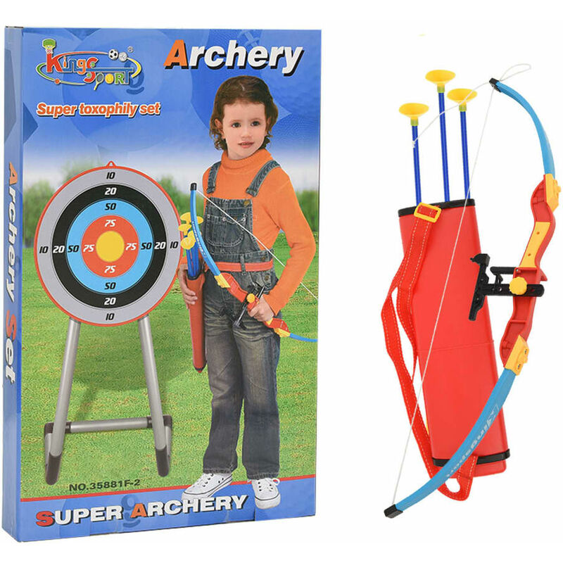 

Juego de tiro con arco de arco y flecha para niños con objetivo