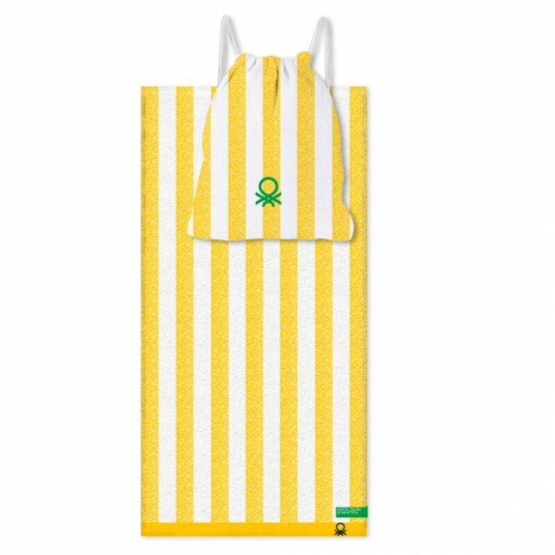 

Juego de Toallas Benetton Amarillo (2 pcs)